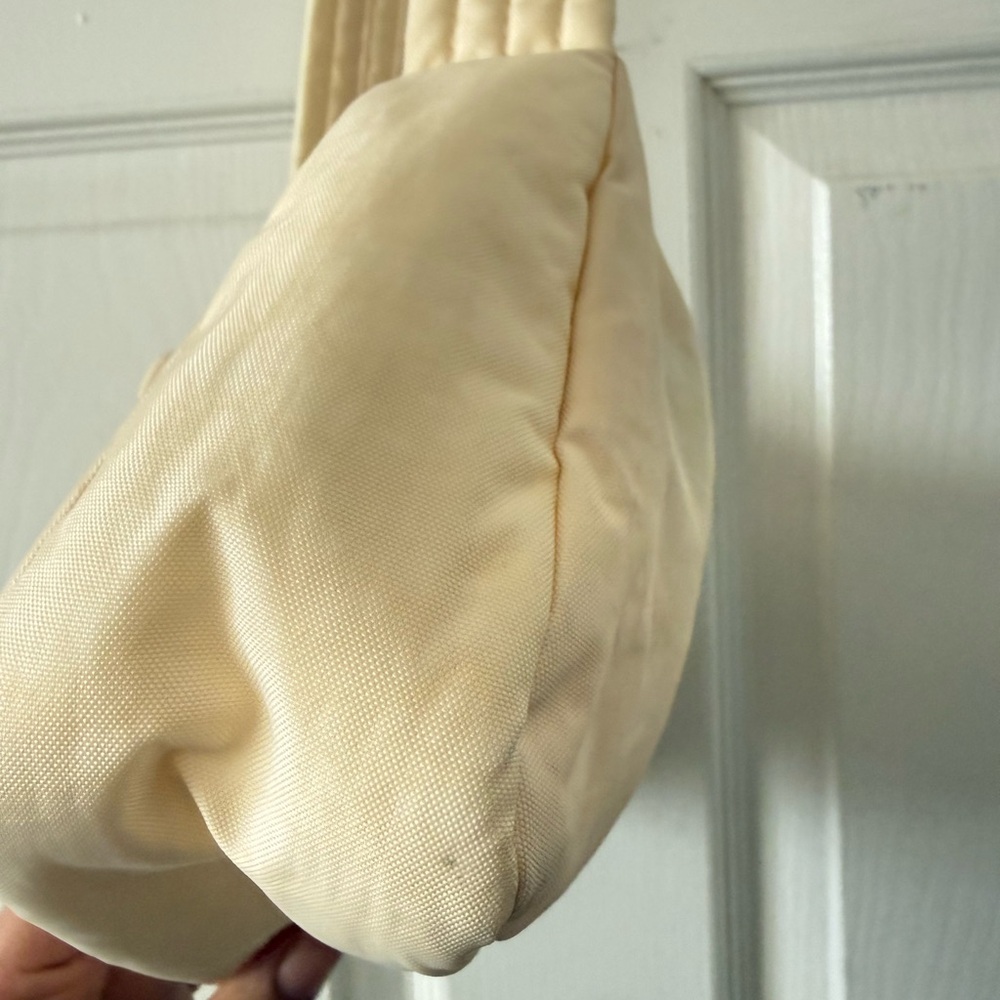 BAGGU Cargo Nylon Shoulder Bag Ivory - Picture 4 of 5